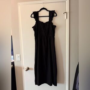 Old Navy: Fit & Flare Lightweight Smocked Midi Dress